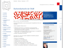 Tablet Screenshot of buechereifachstelle.ekvw.net