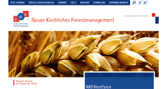 Desktop Screenshot of nkf.ekvw.de