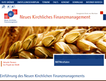 Tablet Screenshot of nkf.ekvw.de