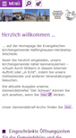 Mobile Screenshot of kirche-hhs.ekvw.de