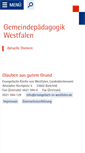 Mobile Screenshot of gemeindepaedagogik.ekvw.net