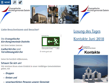 Tablet Screenshot of kg-datteln.ekvw.de