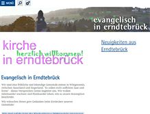 Tablet Screenshot of erndtebrueck.ekvw.de